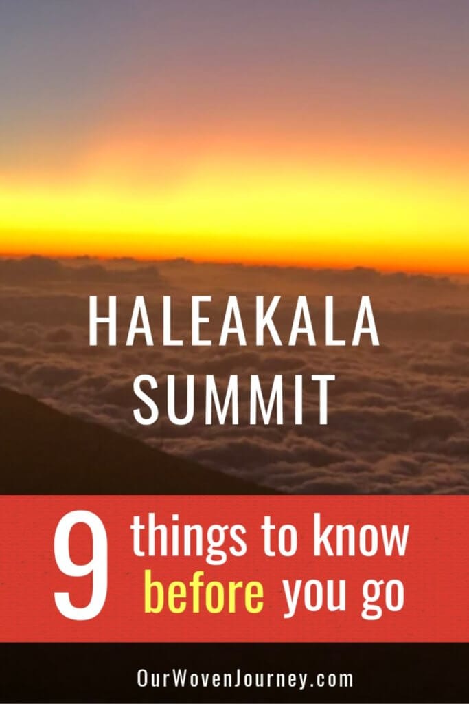Visiting Haleakala Summit for sunrise or sunset