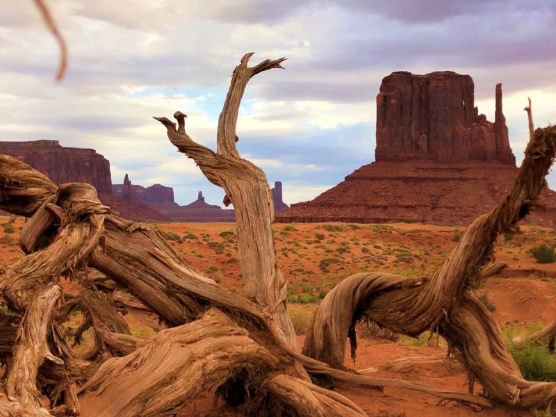Monument Valley is one of the most scenic areas in Arizona