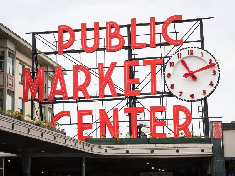 Pike Place Market in Seattle is a main attraction for visitors coming to the area.