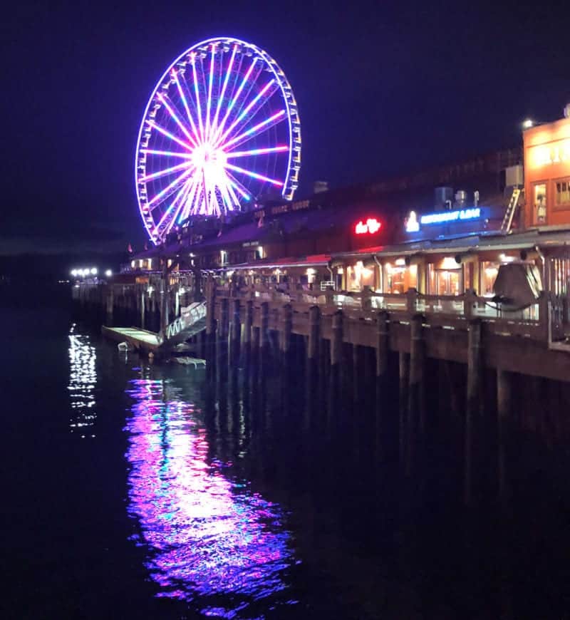 Visting Pier 67 and riding Seattle's Great Wheel is a great way to spend a weekend in Seattle on vacation