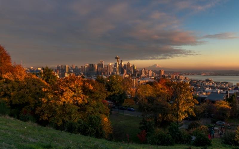September and October are great months to visit Seattle