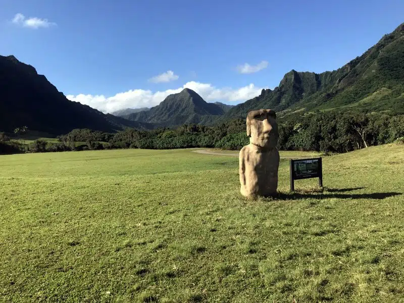 Visiting Kualoa Ranch is a family friendly thing to do in Oahu.