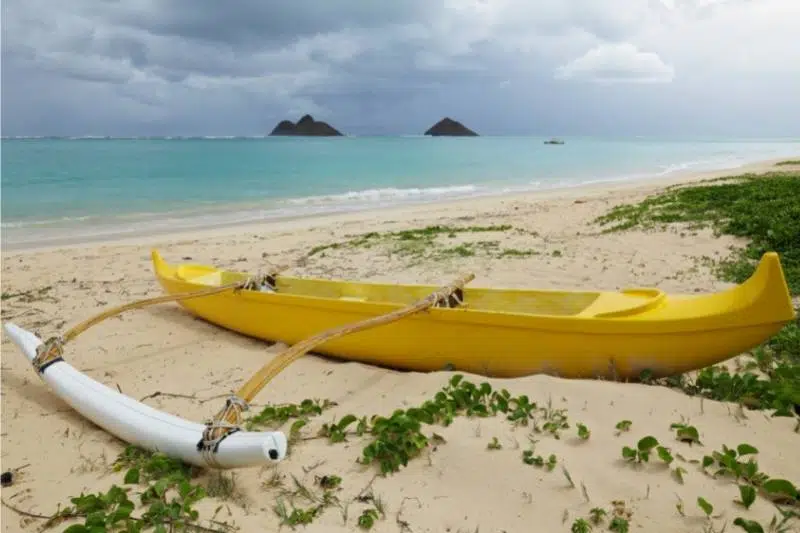 Lanikai beach is so calm it's one of the top things to do on Oahu with kids.