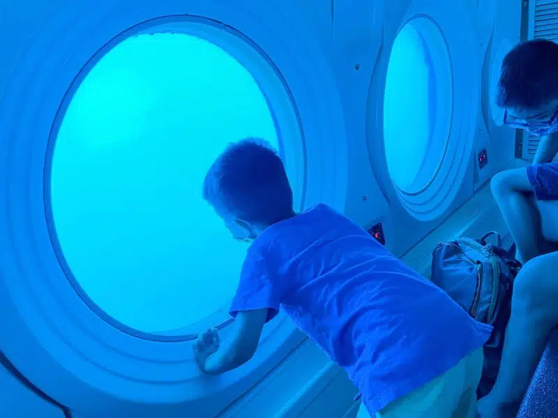 The Atlantis Submarine is one of the best family activities in Oahu
