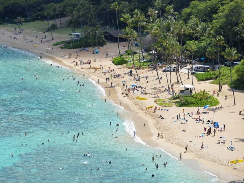 Hanauma Bay in Oahu is so popular you'll need to make reservations to get in.