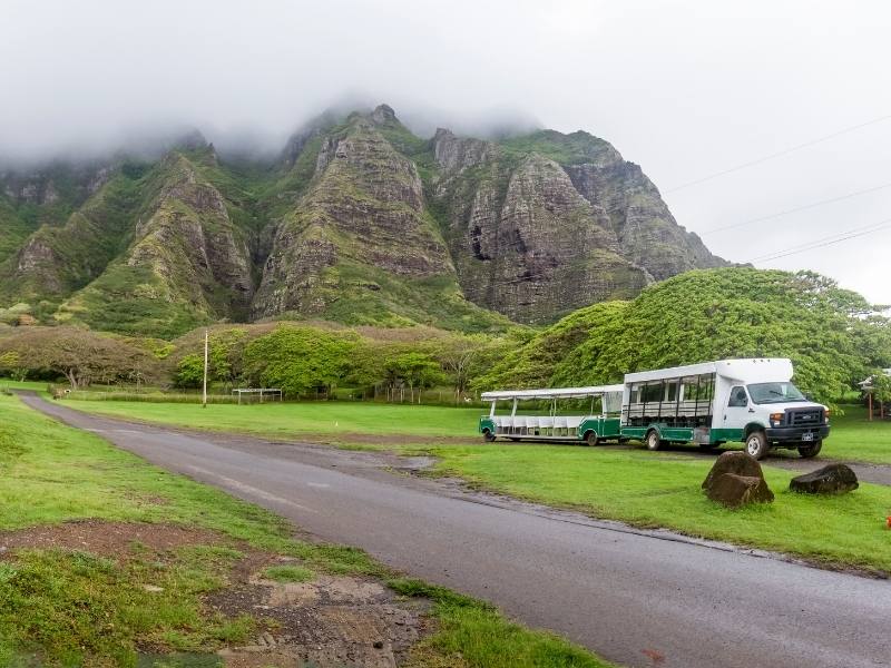 Kualoa Ranch in Oahu has several popular tours