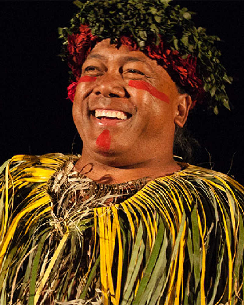 Chief Sielu is the highlight of the show is what make's it at top Hawaii luau.