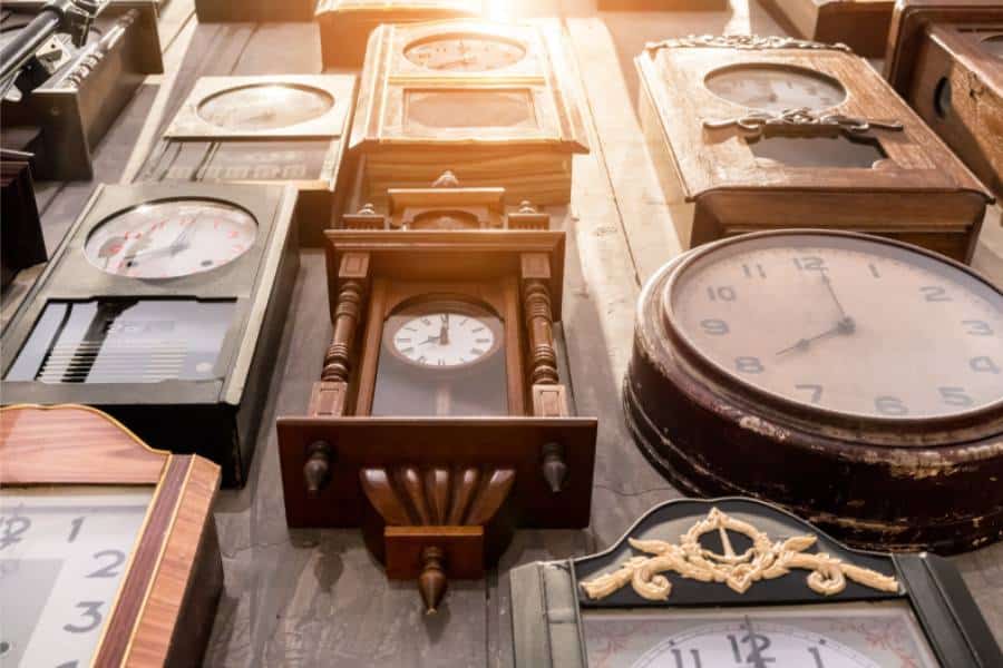 vintage wall clocks