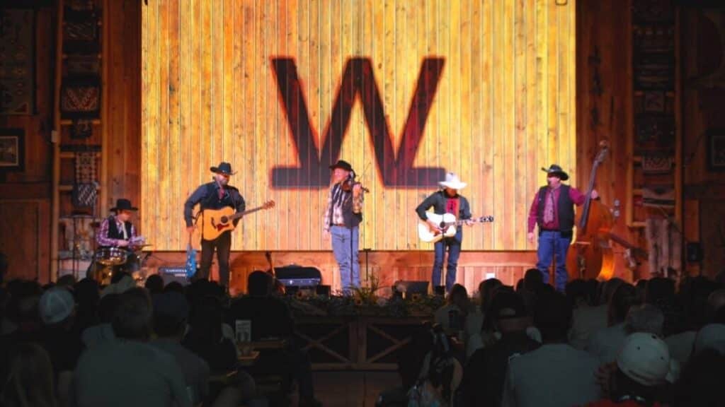 Flying Wranglers at the Flying W Ranch take stage