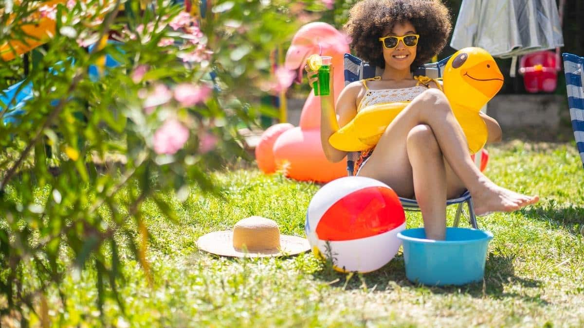 staycation in the yard