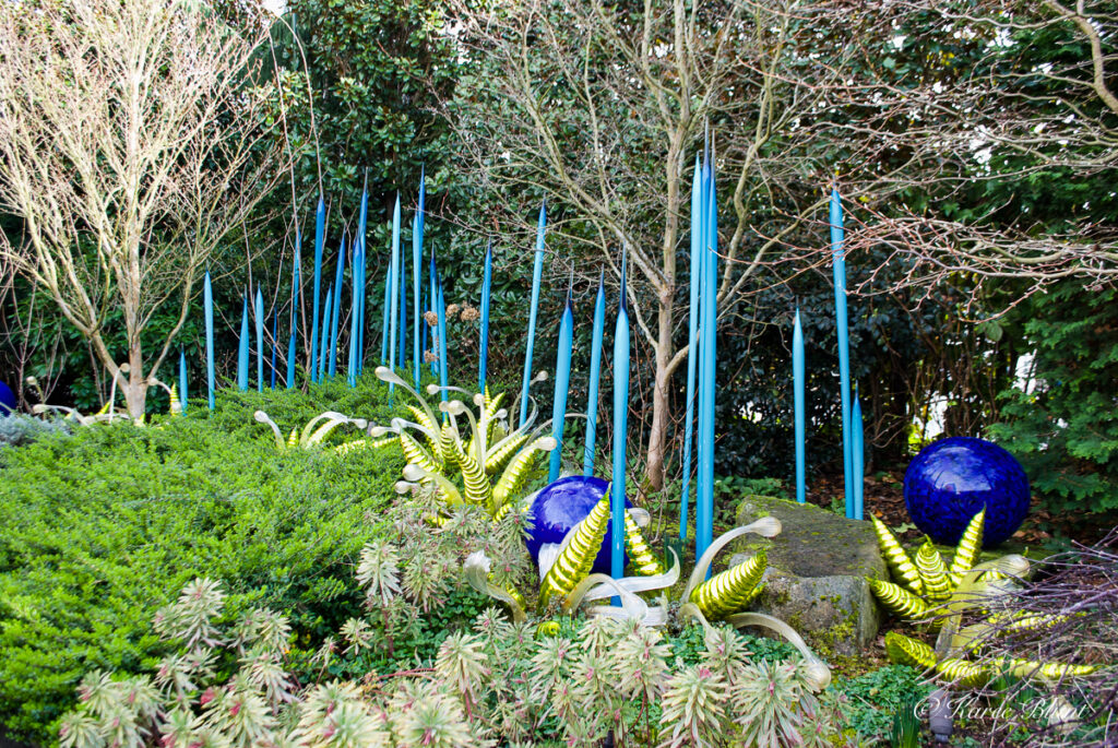 Chihuly Garden sculptures