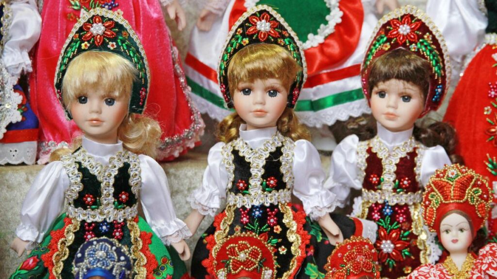 Russian doll souvenirs