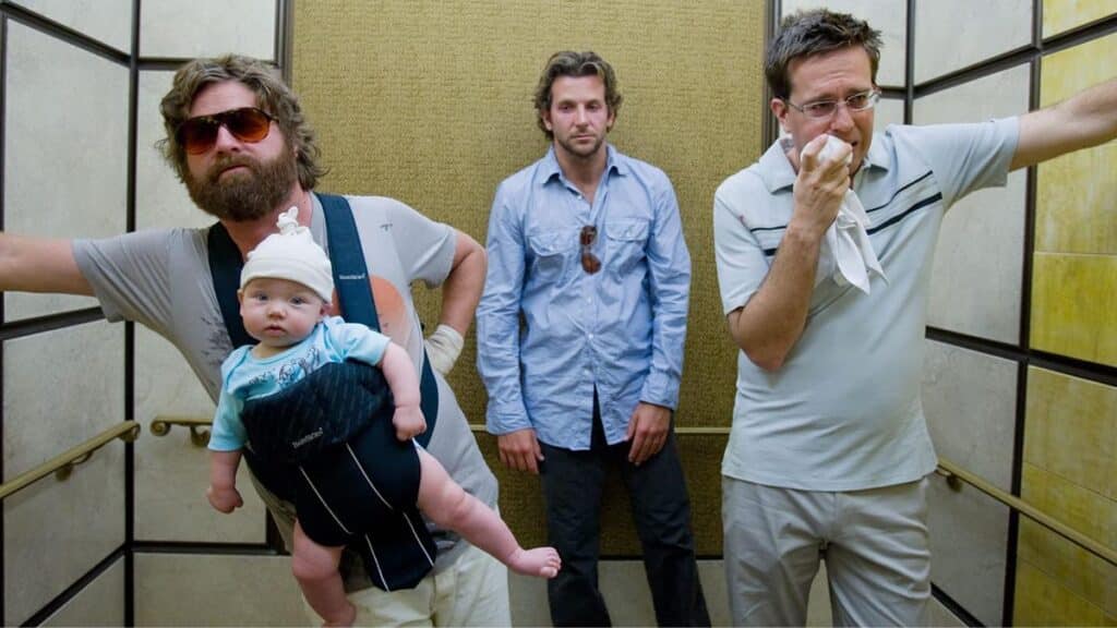 scene from The Hangover