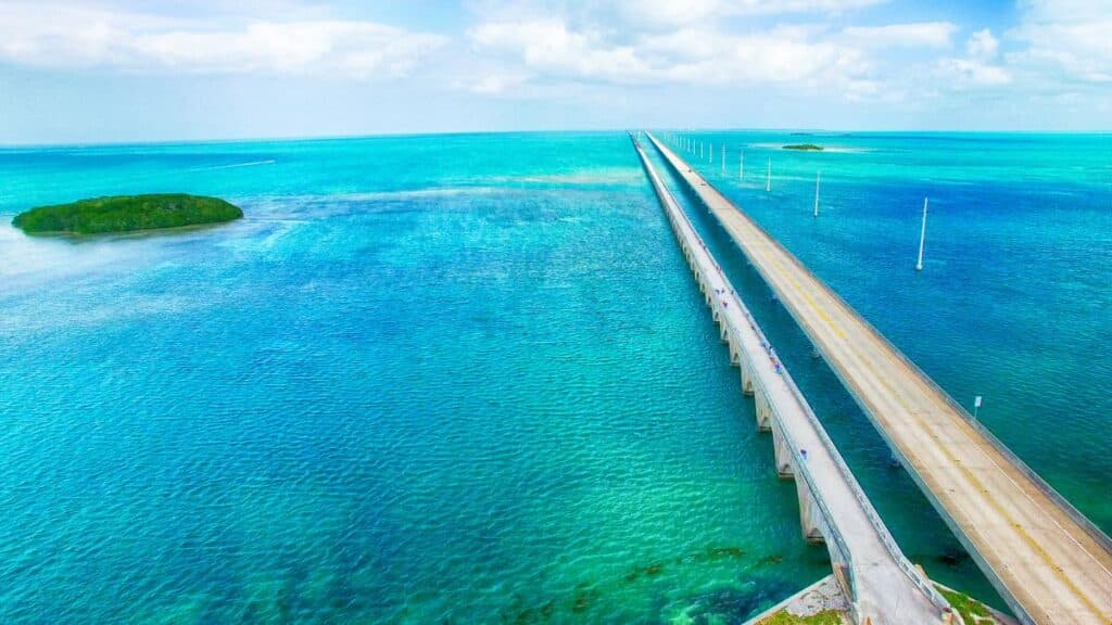 bridge in Florida Keys