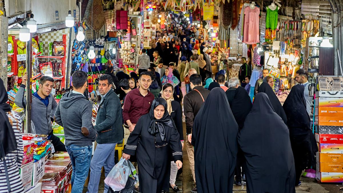 Iran market place