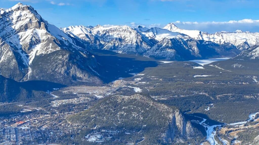 Banff landscape view
