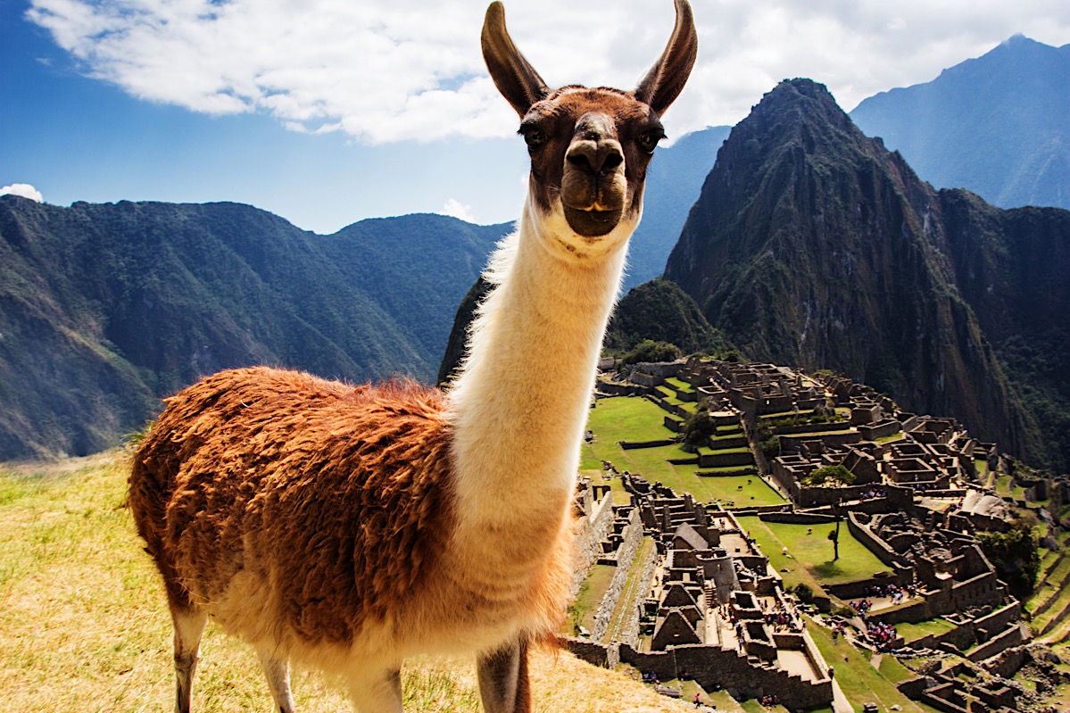 Machu Picchu, Peru, One of the New Seven Wonders of the World