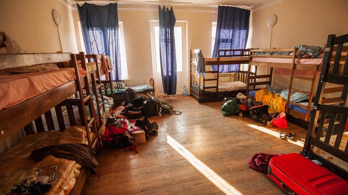 beds in hostel