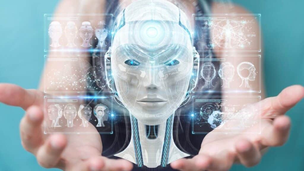 robot head artificial intelligence