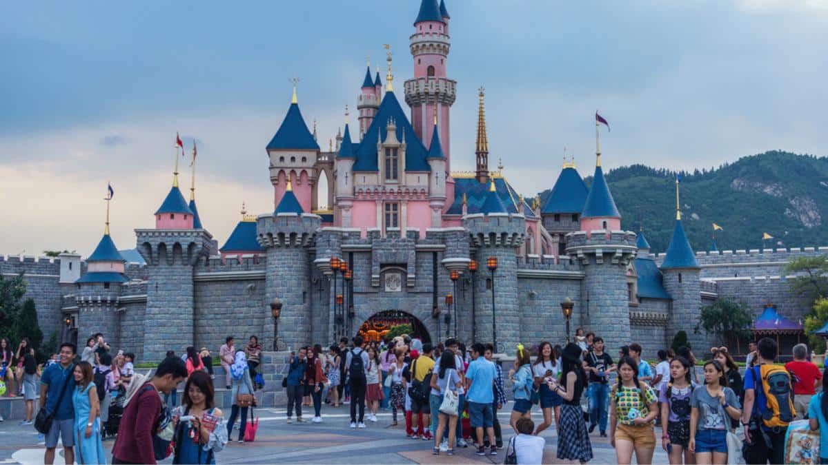 Disney castle - Disneyland