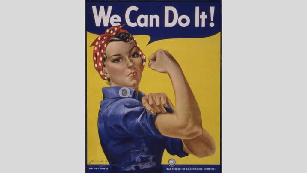 WWII poster we can do it