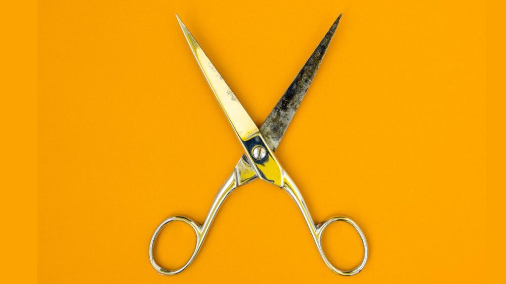 sharp scissors