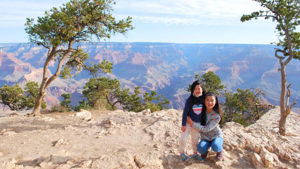 kids at Grand Canyon