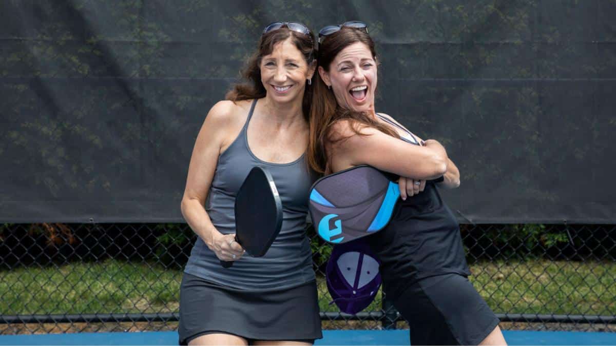 pickleball players