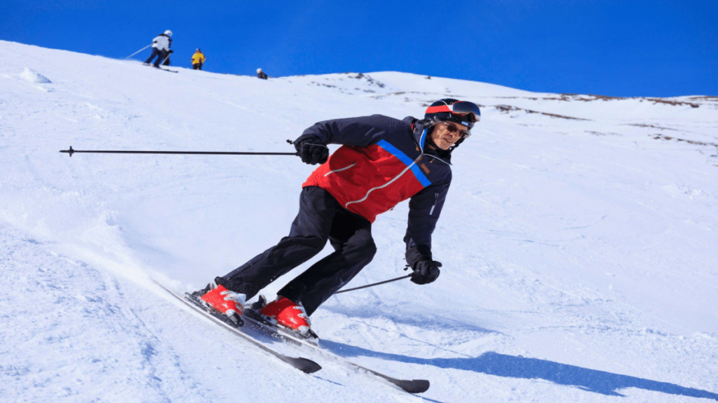 Skiing in Livigno (Italy)