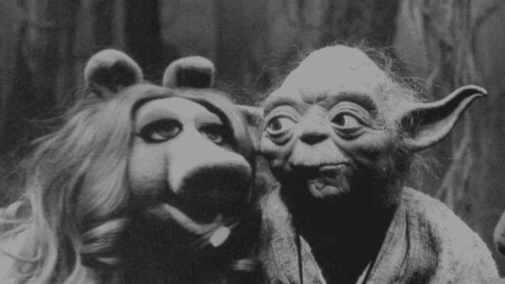 Yoda and Miss Piggy