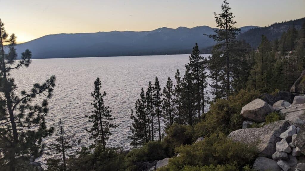 Lake Tahoe view