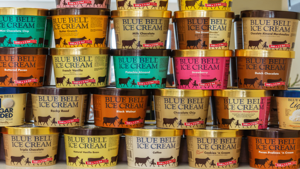 Blue Bell ice cream
