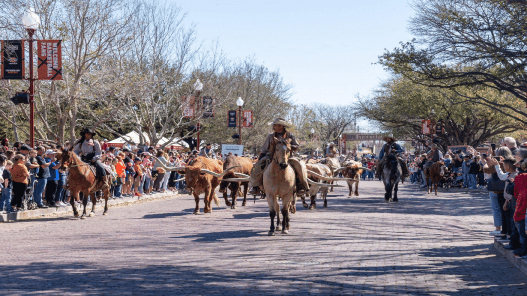 Fort Worth Stockyards in Fort Worth, Texas