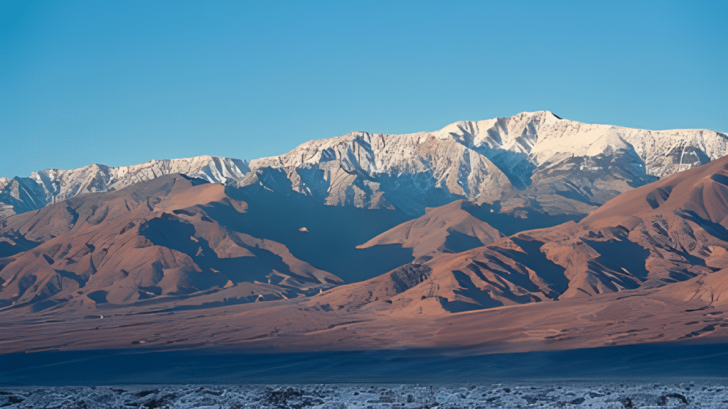 Panamint Range in Death Valley National Park
