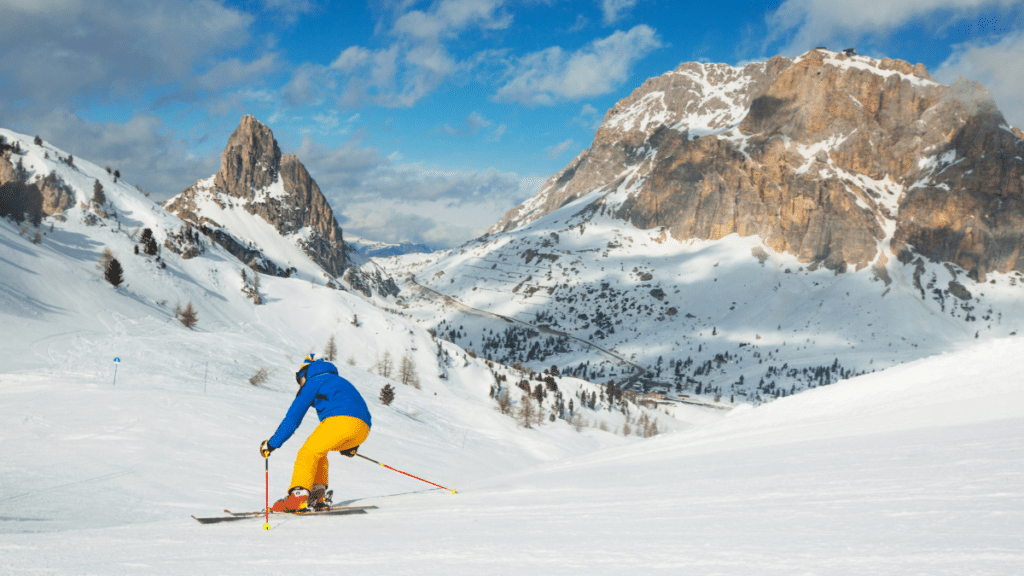 Cortina d'Ampezzo Col Gallina Sella Ronda skiing resort