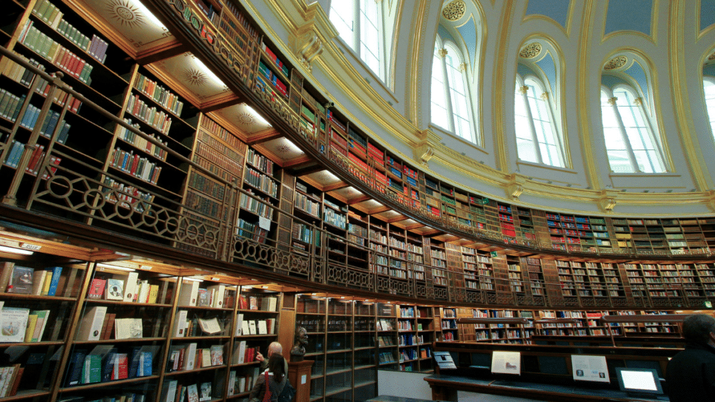 Library of The British Museum in London