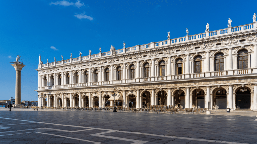 The Marciana Library (Venice, Italy)