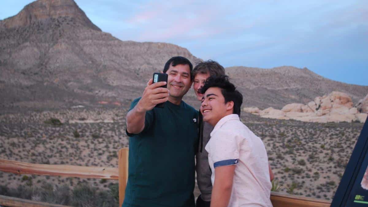 Red Rock Canyon Rodney and boys