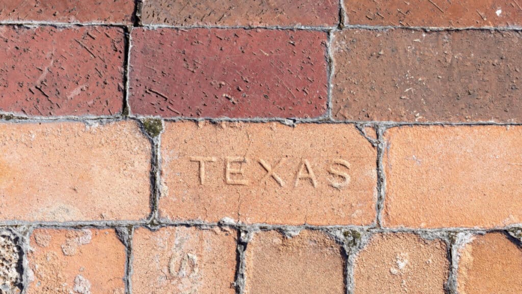 Texas red brick