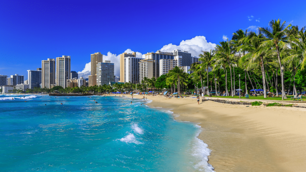 Waikiki Beach, Hawaii