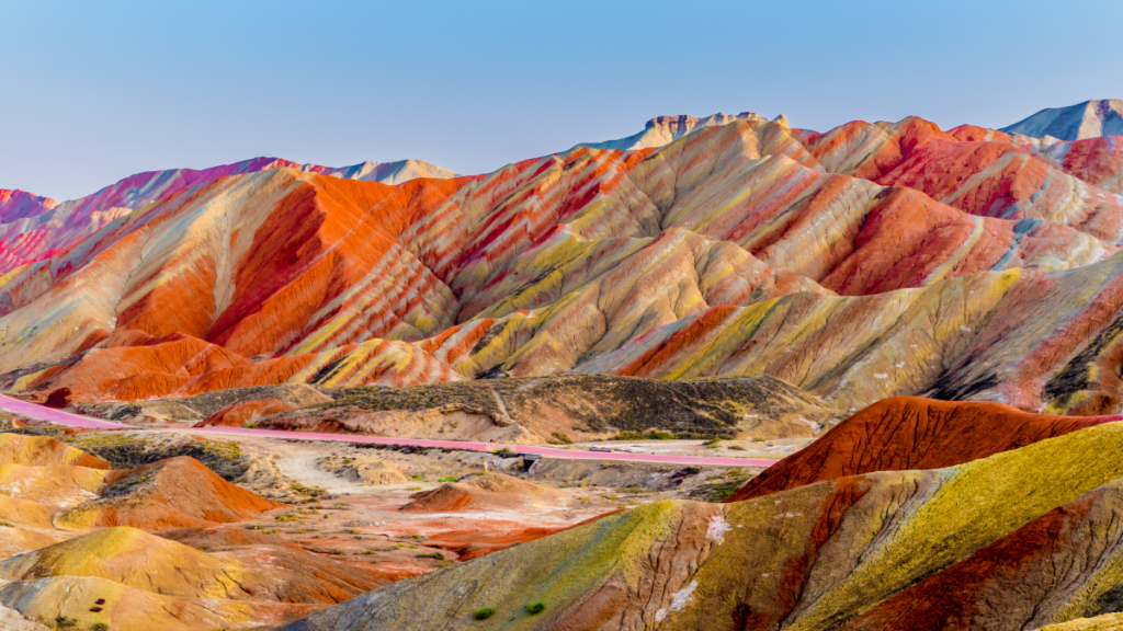 Zhangye Danxia National Geopark, Gansu, China