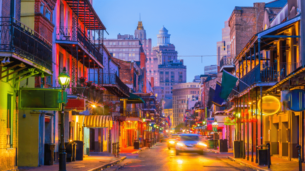 Bourbon Street– New Orleans, Louisiana
