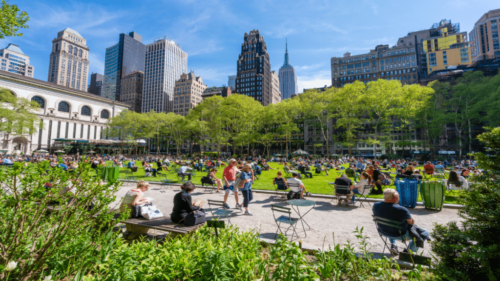Bryant Park in Midtown Manhattan