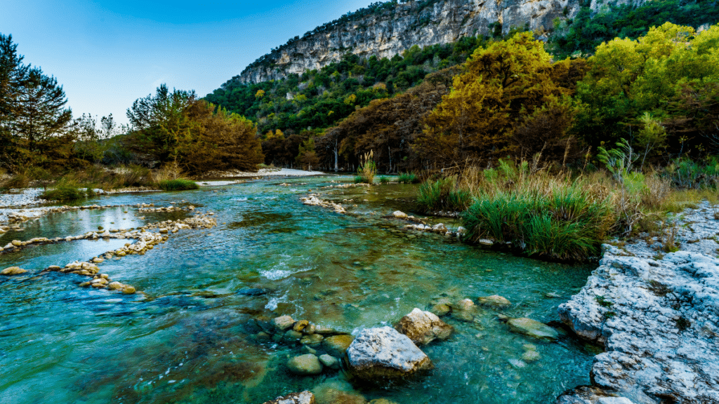 Frio River at Garner State Park, Texas