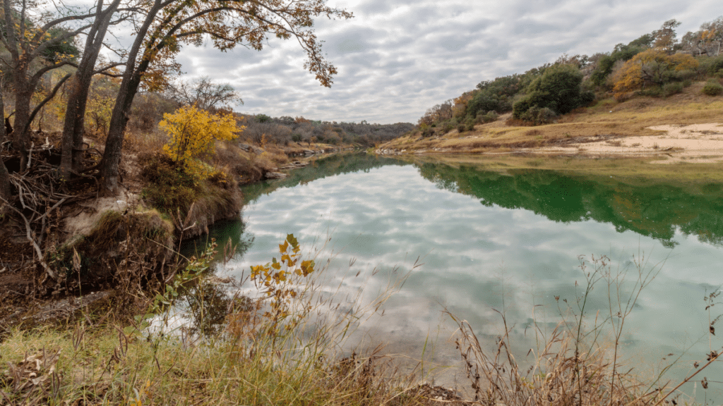Pedernales River at the Reimers Ranch in Texas