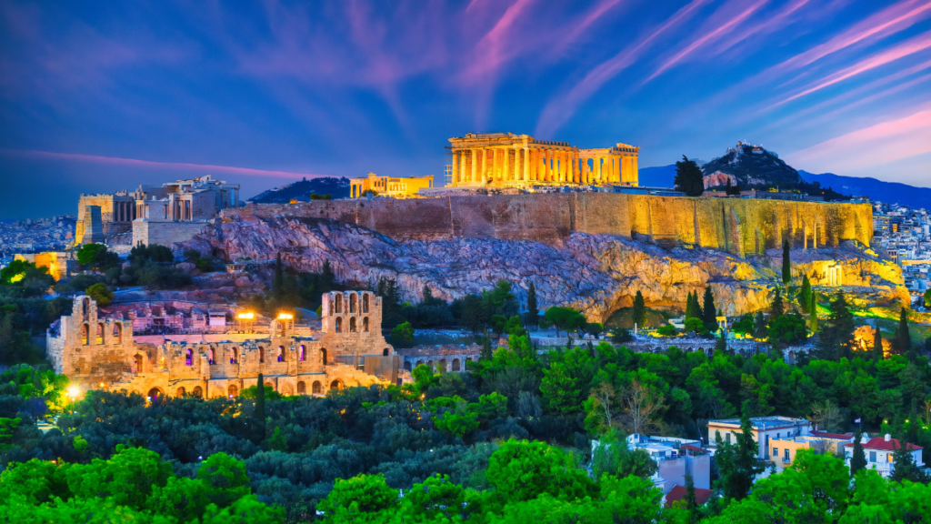 Acropolis of Athens, Greece