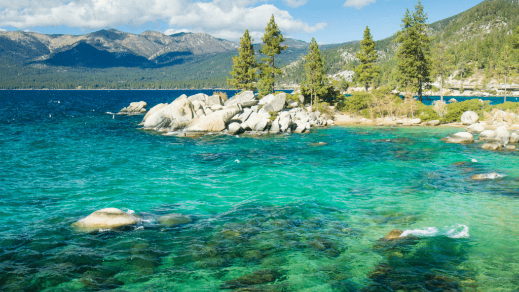 Lake Tahoe in California