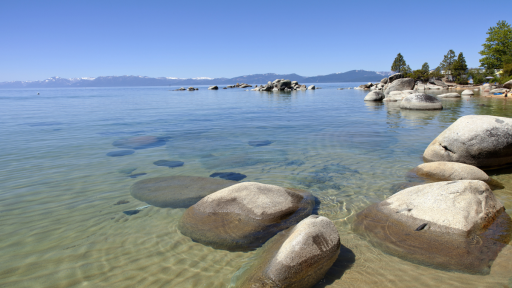 Lake Tahoe scenic beauty, California