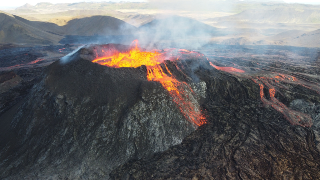 Mauna Loa Volcano in Hawaii