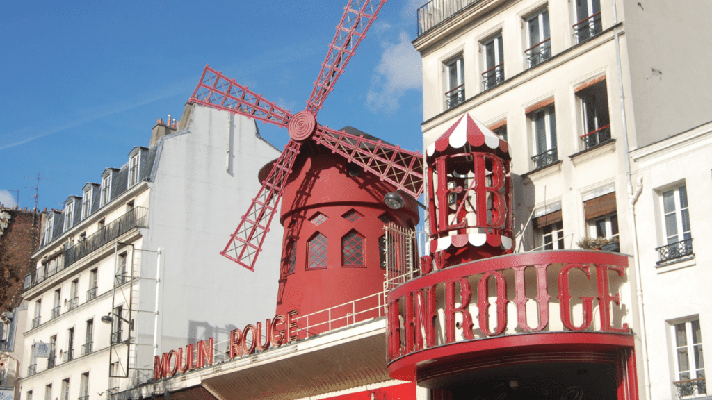 Moulin Rouge in Paris France